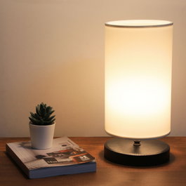 Opviq Lámpara de Mesa AYD - 3229 Crema